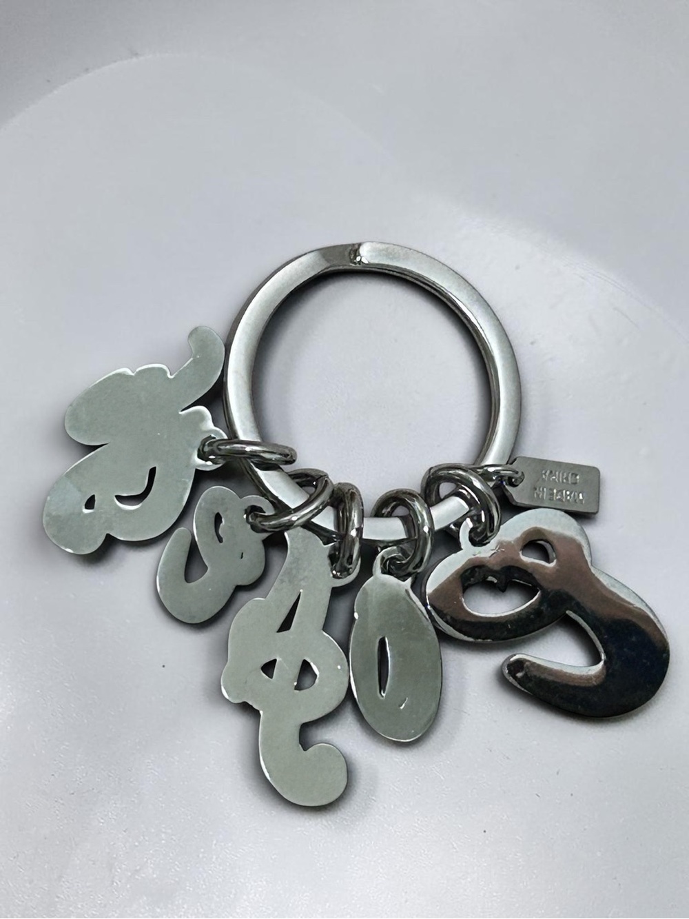 COACH Enameled and Jeweled💎 Key Ring/Bag Charm - Picture 5 of 5